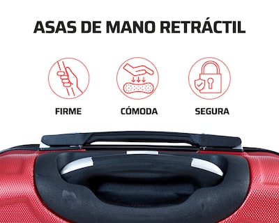 Foto 3 | Maleta Carry On Hercules Borgoña 21''