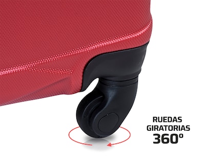 Foto 5 | Maleta Carry On Hercules Borgoña 21''