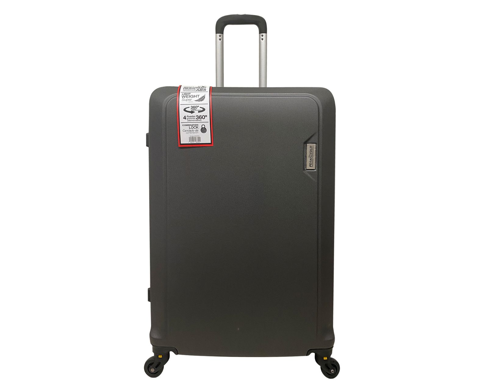 Maleta Vertical Peak Tour Stuttgart  Ruedas Desmontables 28'' color Gris