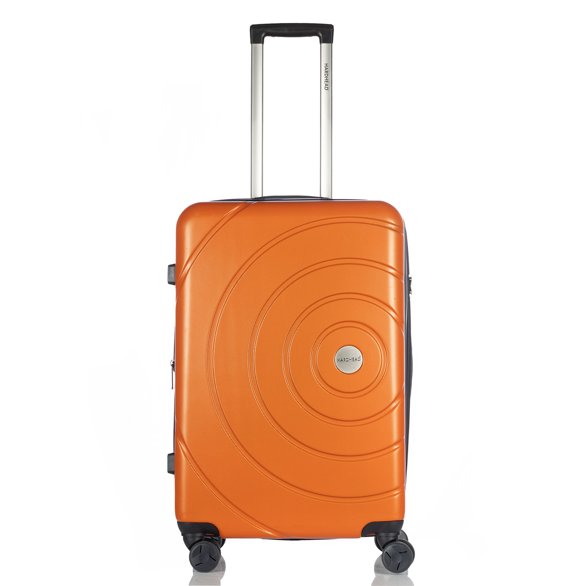 Maleta de Viaje Hardhead ECO-0923 color Naranja Rígida 24'' Ruedas 360° con Candado
