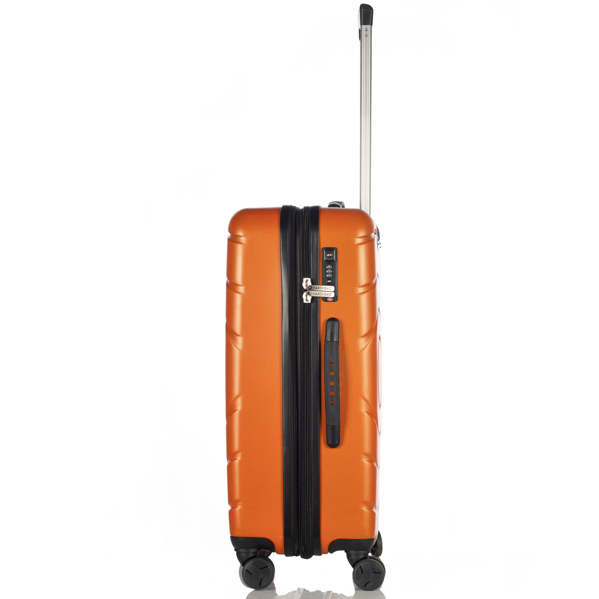 Foto 3 pulgar | Maleta de Viaje Hardhead ECO-0923 color Naranja Rígida 24'' Ruedas 360° con Candado