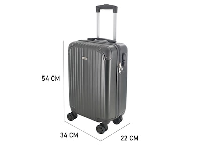 Foto 3 | Maleta Rígida Genérica MGG20 color Gris 20"