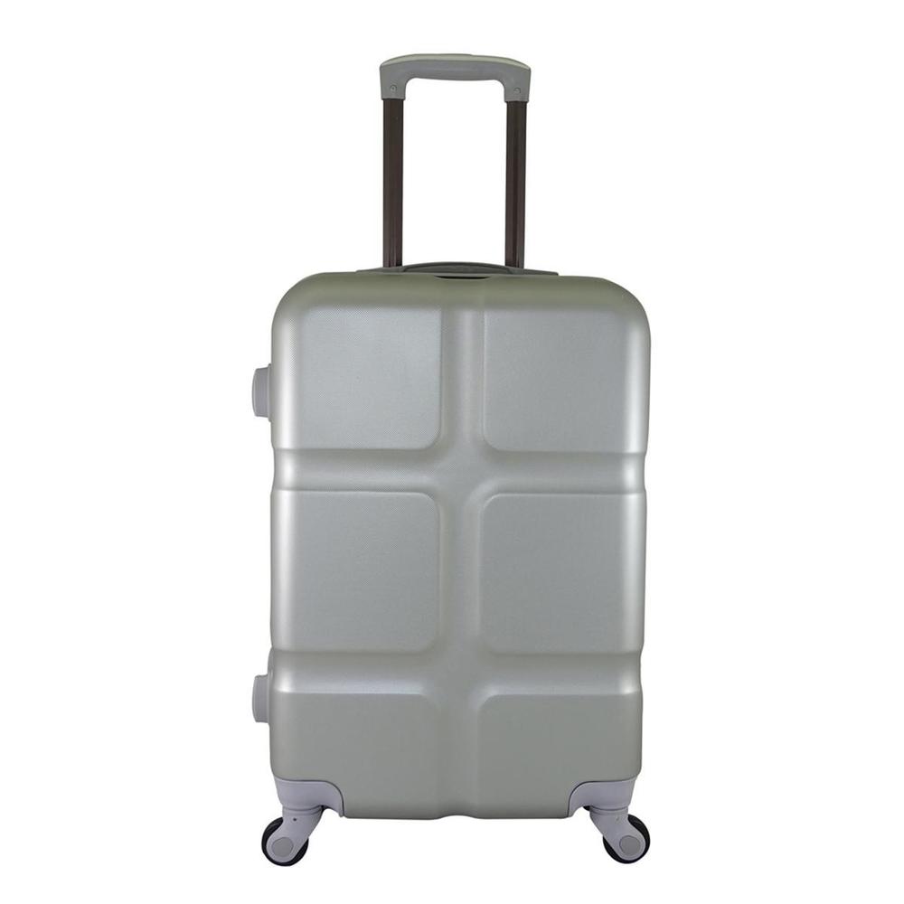 Maleta Liftor Albania 22 Pulgadas color Plata