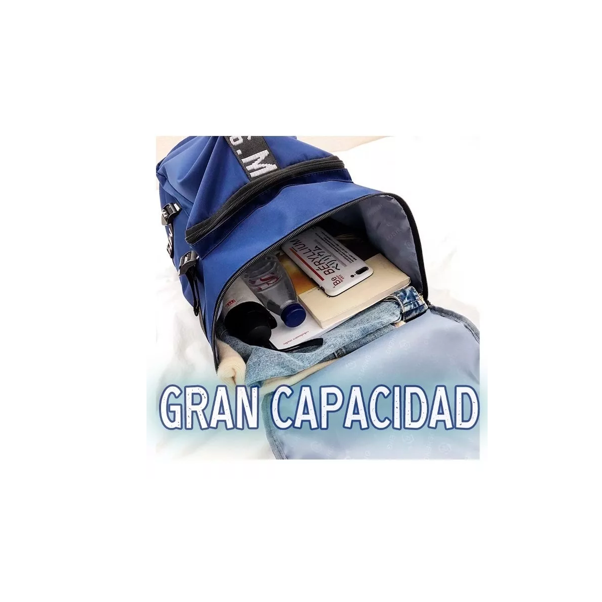 Foto 4 pulgar | Maleta Deportiva Eo Safe Imports Esi-8065 Gimnasio Viaje Azul