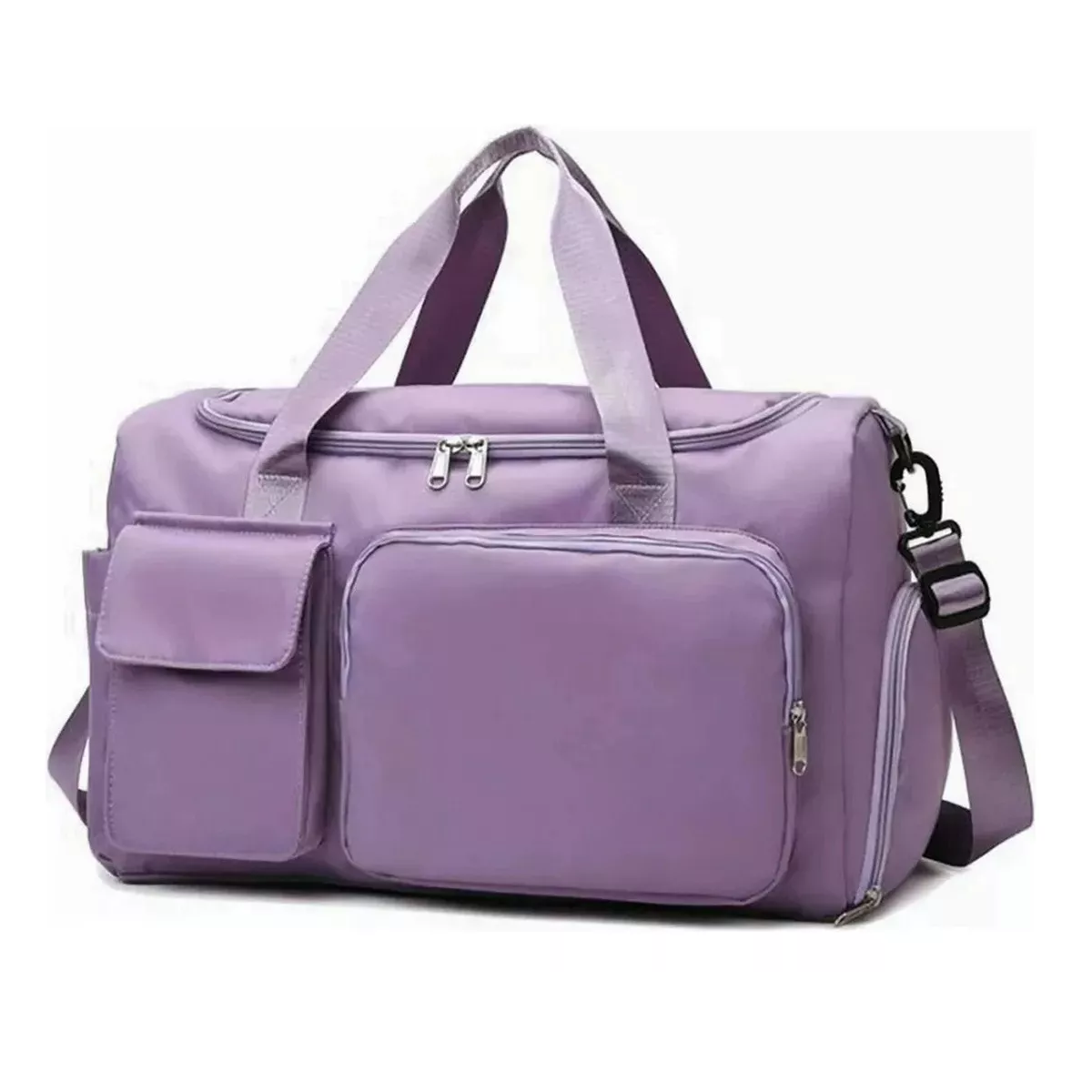 Foto 2 pulgar | Maleta Gym Deportiva Bolsa Mujer Viaje Mochila Eo Safe Imports Esi-9984 Purpura