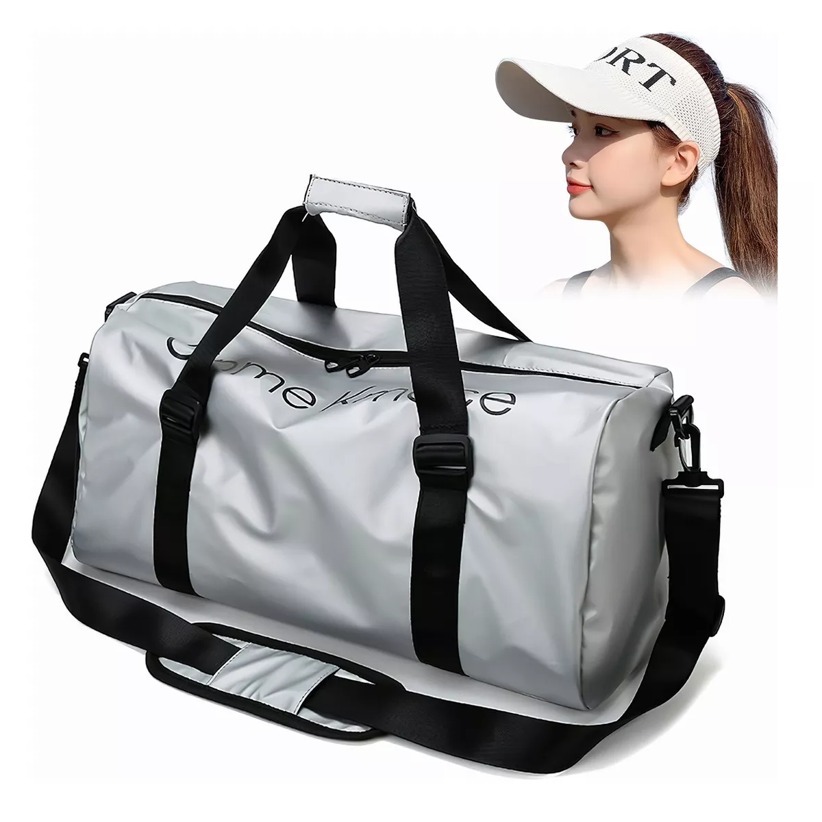 Foto 3 pulgar | Mochila de Mano Eo Safe Imports Esi-9998 Gris