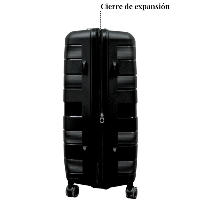 Foto 4 | Maleta de Viaje T-travel Infinity Vertical con Ruedas Negra