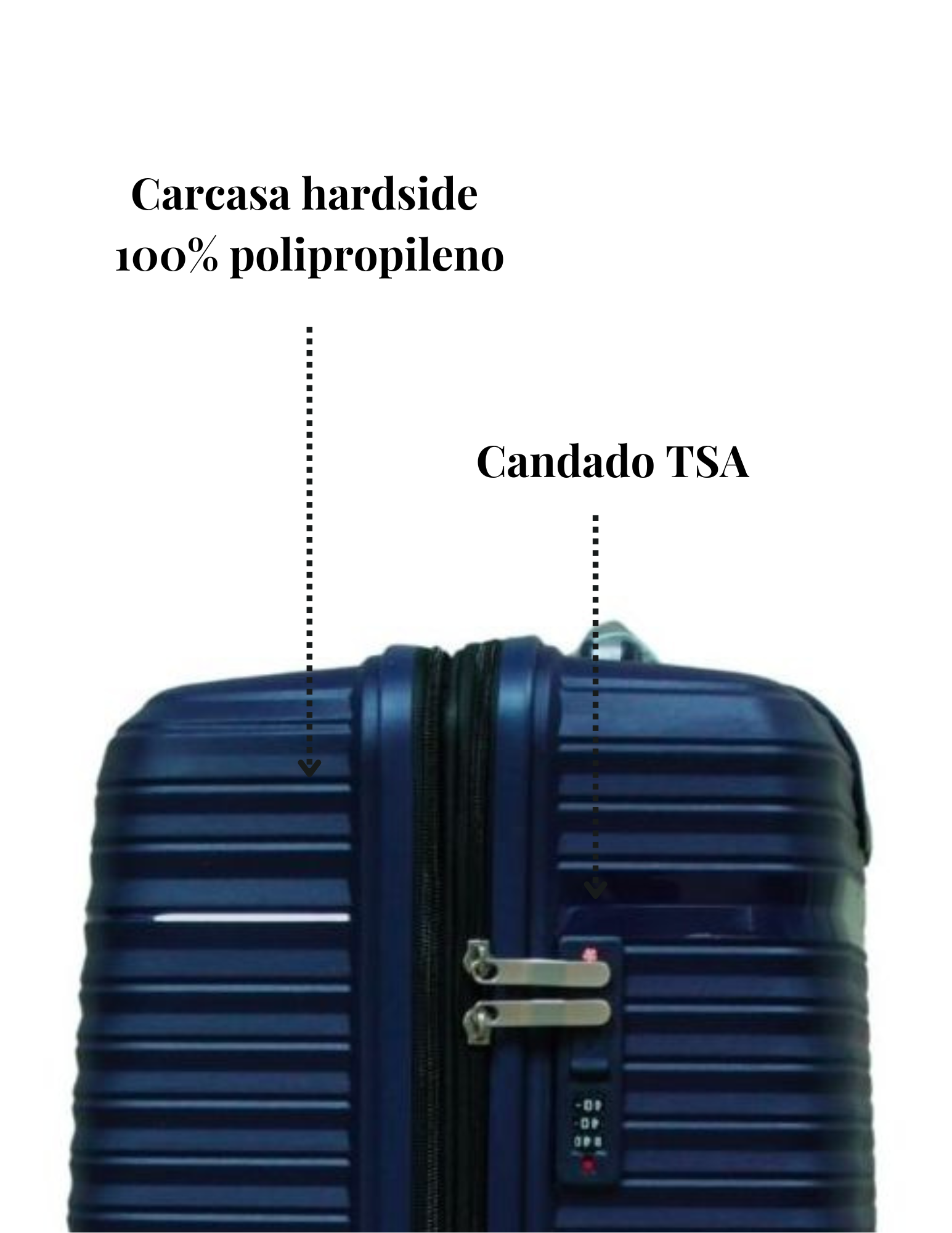 Foto 4 pulgar | Maleta de Mano T-travel Wandelust Azul Chica