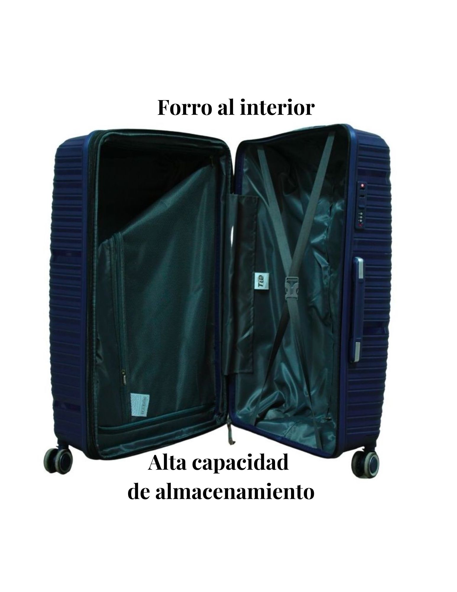 Foto 6 pulgar | Maleta de Mano T-travel Wandelust Azul Chica