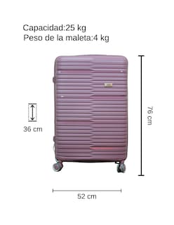 Foto 2 | Maleta de Viaje T-travel Wandelust Magenta
