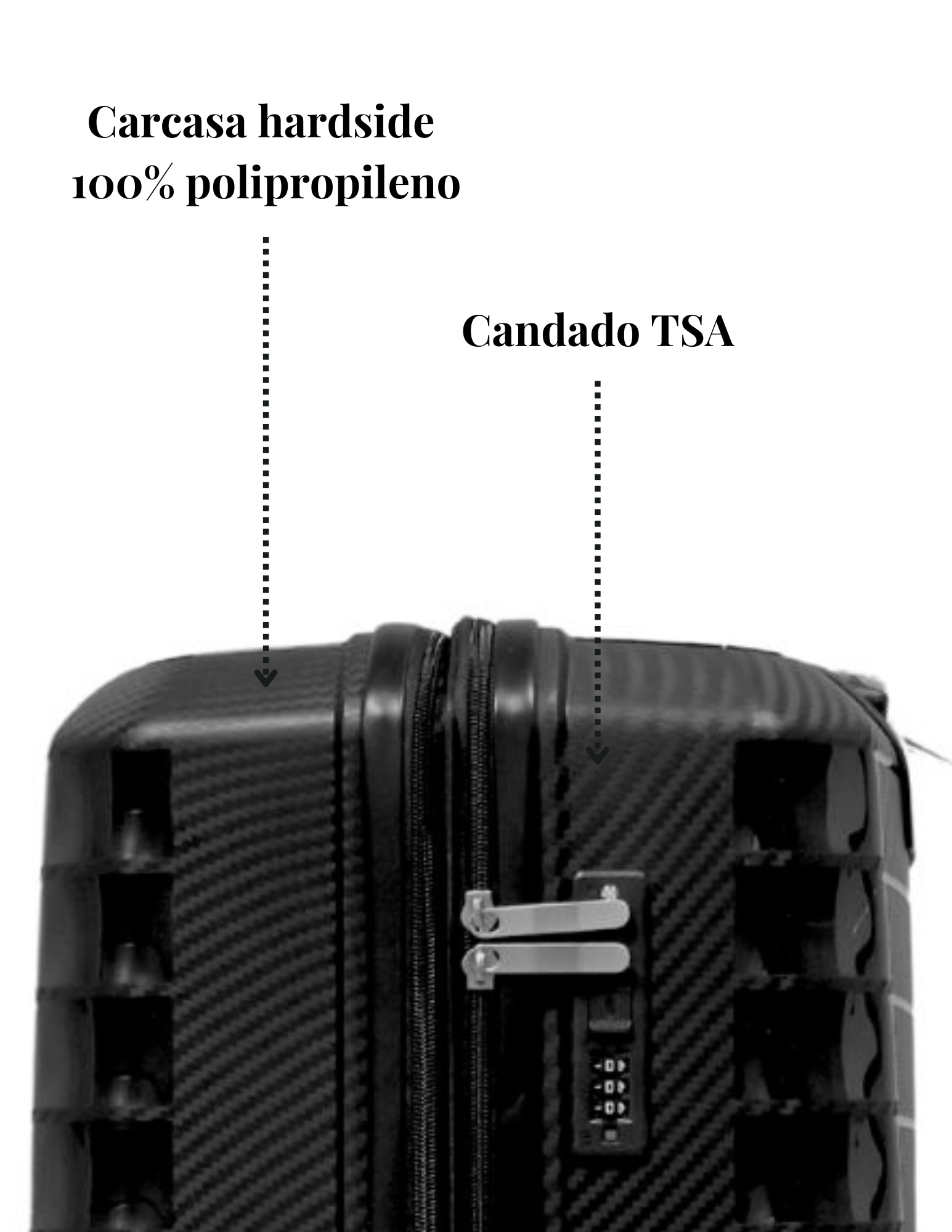 Foto 5 pulgar | Maletas de Viaje T-Travel Tech de Polipropileno Negro