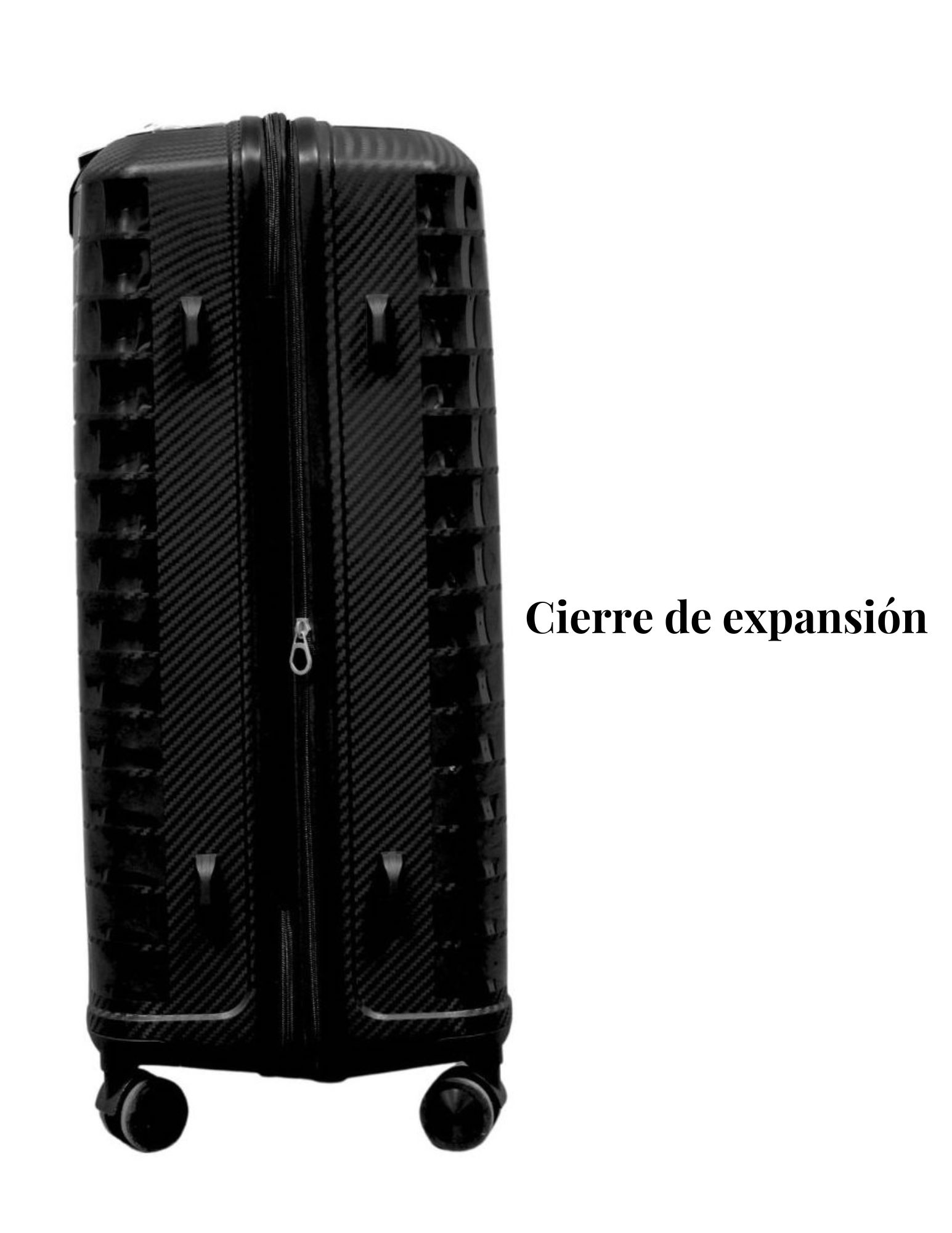 Foto 5 | Maletas de Viaje T-Travel Tech de Polipropileno Negro