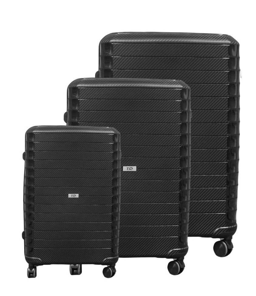 Foto 7 | Maletas de Viaje T-Travel Tech de Polipropileno Negro