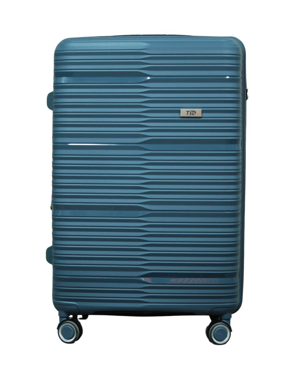 Maleta de Viaje T-travel Wandelust Vertical con Ruedas Azul