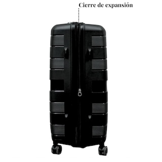 Foto 4 | Maletas de Viaje T-travel Infinity Negra Mediana