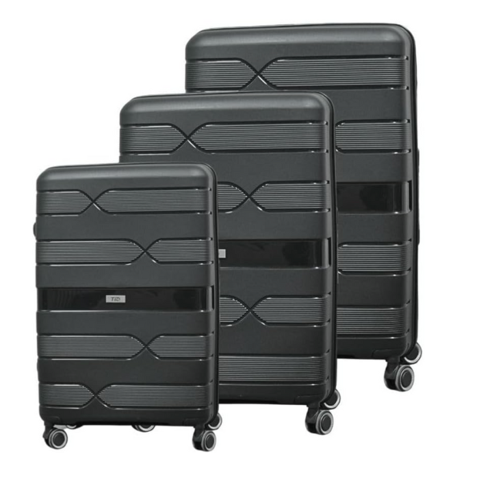 Foto 7 | Maletas de Viaje T-travel Infinity Negra Mediana