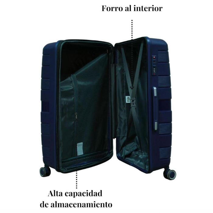 Foto 5 | Maletas de Mano T-travel Infinity Azul Chica