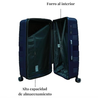 Foto 5 | Maletas de Mano T-travel Infinity Azul Chica