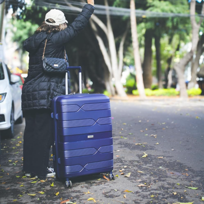 Foto 6 | Maletas de Mano T-travel Infinity Azul Chica