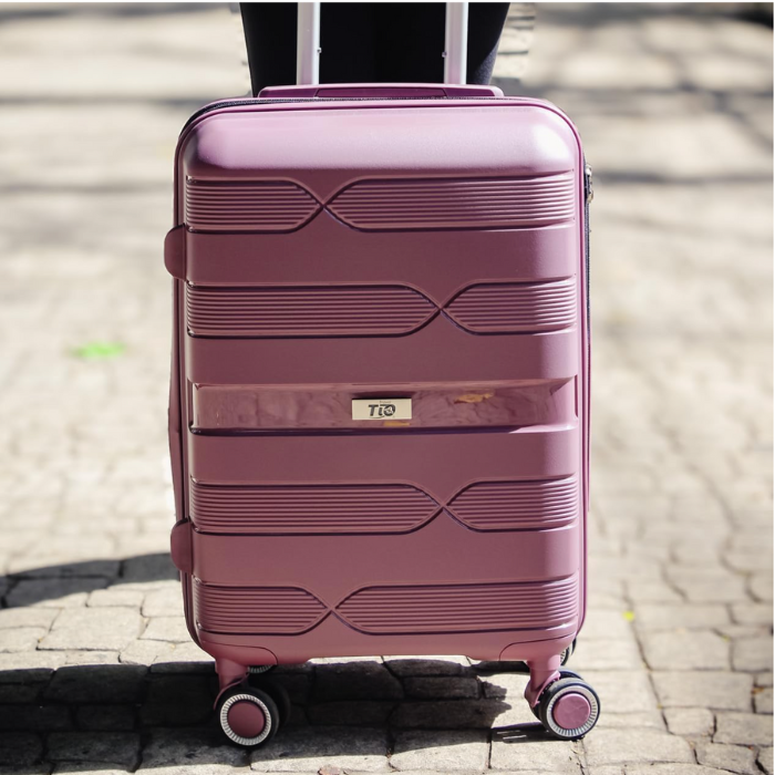 Foto 6 | Maletas de Viaje T-travel Infinity Polipropileno Magenta