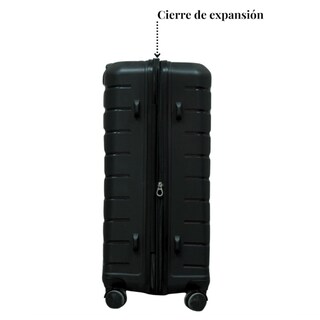 Foto 4 | Maleta de Viaje T-travel Classic Negra