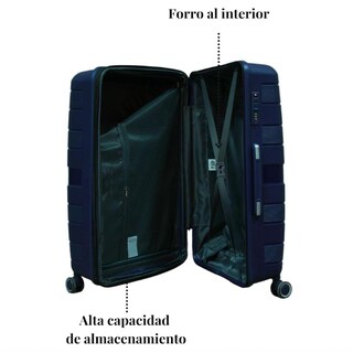 Foto 5 | Maletas de Viaje T-travel Infinity Azul