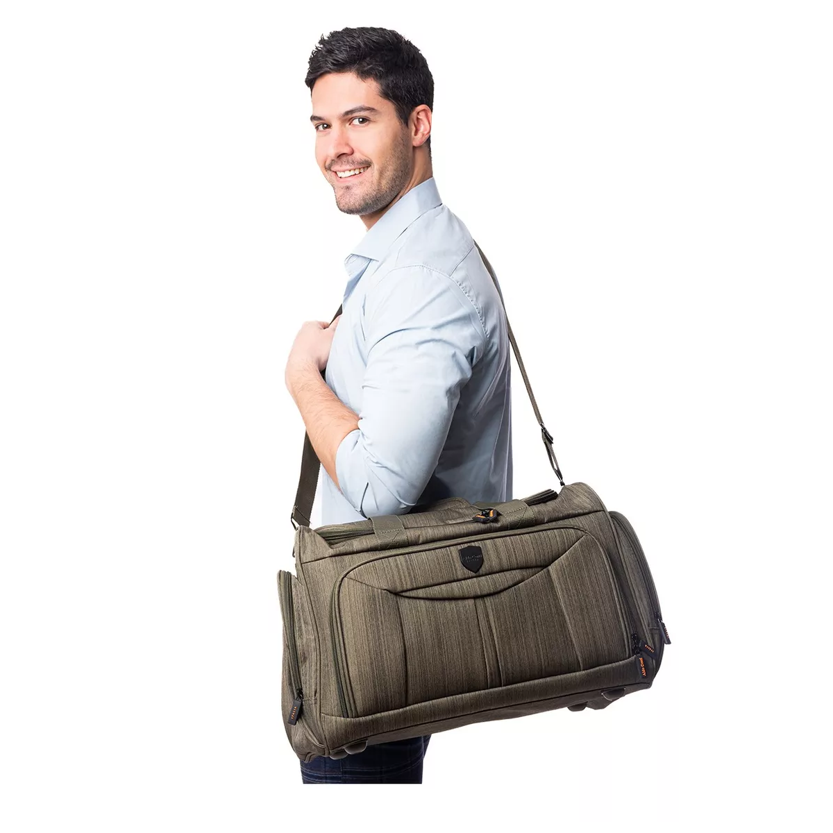 Foto 4 pulgar | Maleta Deportiva Casual Eo Safe Imports Esi-10823 Verde para Hombre