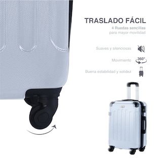 Foto 6 | Maleta Fly & Trip ABS 20in Tokio Plateada