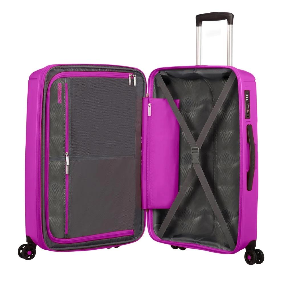 Foto 4 pulgar | Maleta American Tourister Sunside Morada 28''