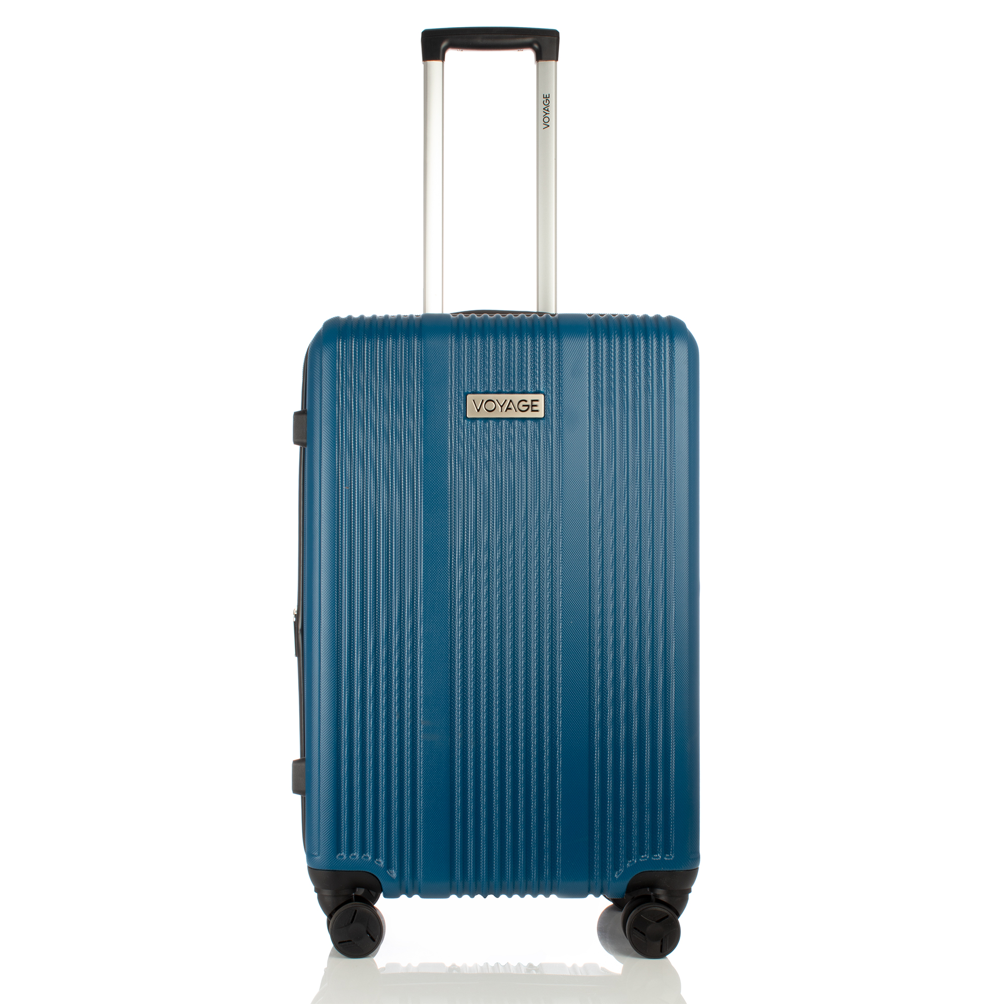 Foto 1 | Maleta De Viaje Rígida Original Nueva Voyage Equipaje Azul De 26 Pulgadas Con Compartimientos Internos, Y Cierre Ex