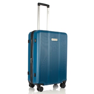 Foto 1 | Maleta De Viaje Rígida Original Nueva Voyage Equipaje Azul De 24 Pulgadas Con Compartimientos Internos, Y Cierre Ex