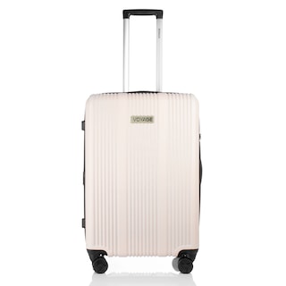 Foto 1 | Maleta De Viaje Rígida Original Nueva Voyage Equipaje Rosa De 24 Pulgadas Con Compartimientos Internos, Y Cierre Ex
