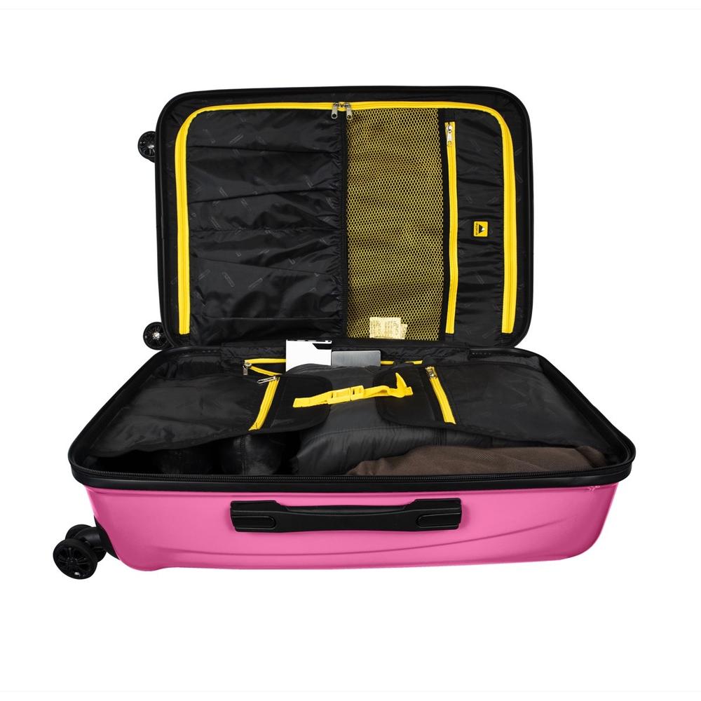 Foto 4 pulgar | Maleta Skypeak De Viaje Rígida 20'', Color Rosa Abs C/tsa Rosa
