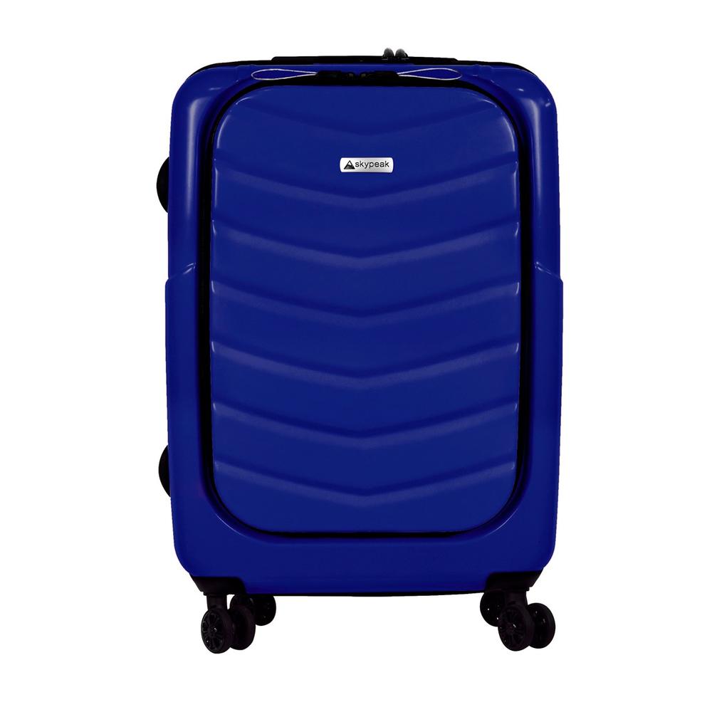 Maleta Skypeak De Viaje Rígida 24'', Color Azul Abs C/tsa Azul $4,999