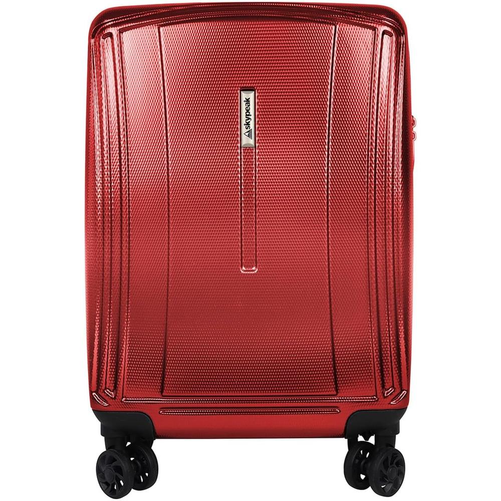 Maleta Skypeak De Viaje Rígida 24'', Color Rojo Rojo