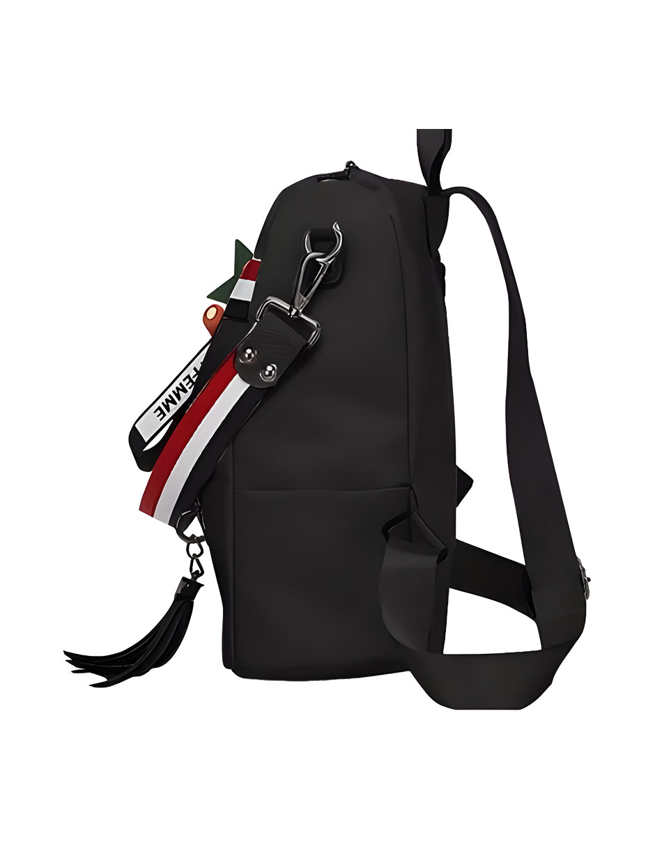 Foto 2 | Mochila De Cuero Bolso De Mujer Impermeable Bolsa De Mano Mochilas Antirrobo Dama Kawaii