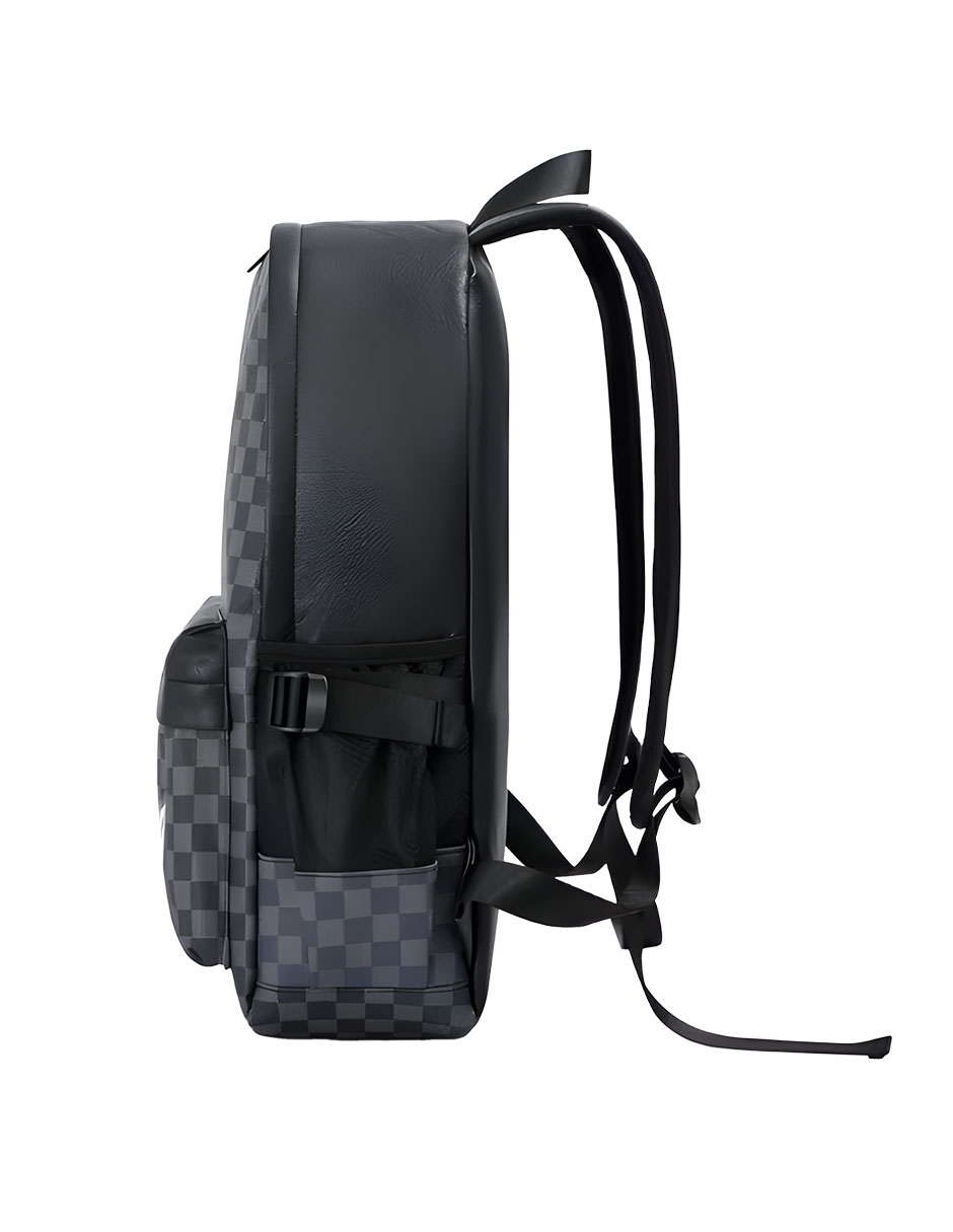 Foto 4 pulgar | Mochila Wünd Shark Negra de Cuero Suave Impermeable PU