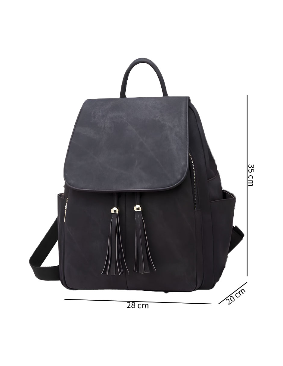 Foto 6 pulgar | Bolsa Mochila Antirrobo De Dama Mujeres 2 Usos Bolso Casual