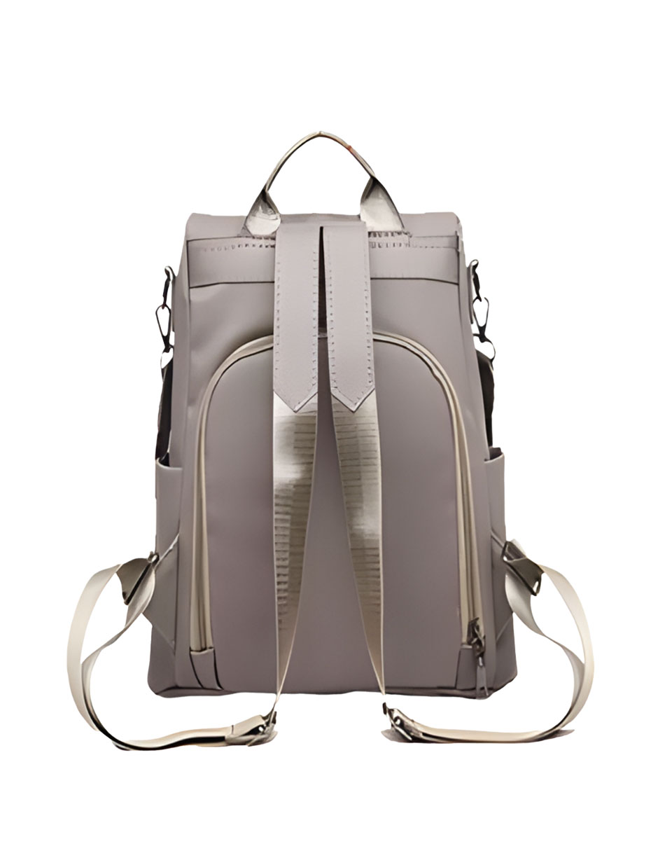 Foto 4 | Mochila Wund Impermeable Beige para Mujer