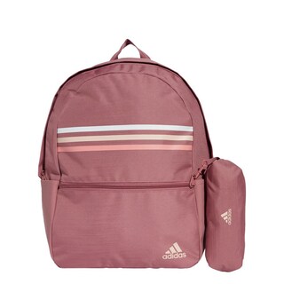 Foto 6 | Mochila Classic 3 Franjas Horizontal Adidas Rojo Unisex