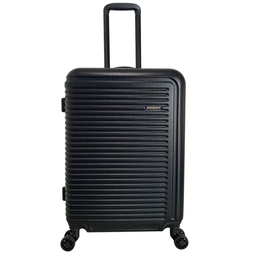 Maleta De Viaje 19'' Carry On Arriba Avión Resistente Negro