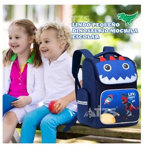 Foto 4 | Mochila Escolar Tzs School Ome6281 Color Azul 25l