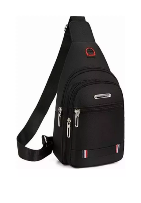 Mochilas Informales Bolsos Cruzados Bolsos De Pecho Heaimo Bolso Bandolera Negro Wünd