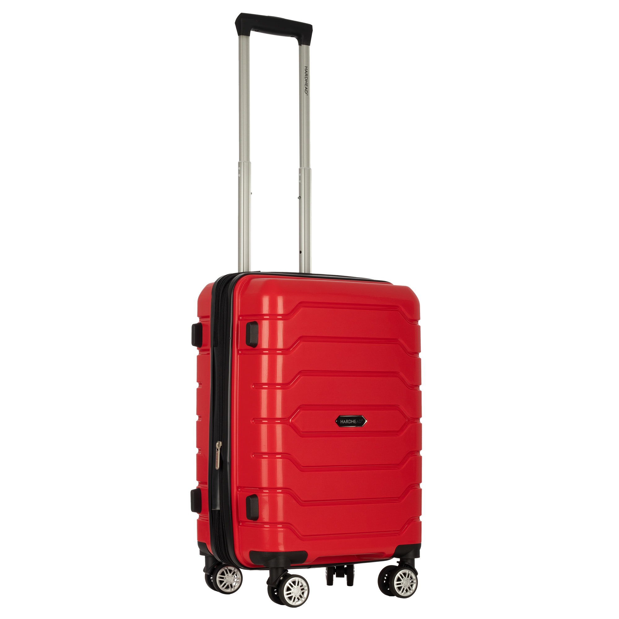 Foto 1 | Maleta De Viaje Rígida Original Nueva Hardhead Ian Rojo Equipaje De 20 Pulgadas Desmontable Con Cierre Expandible Cabin