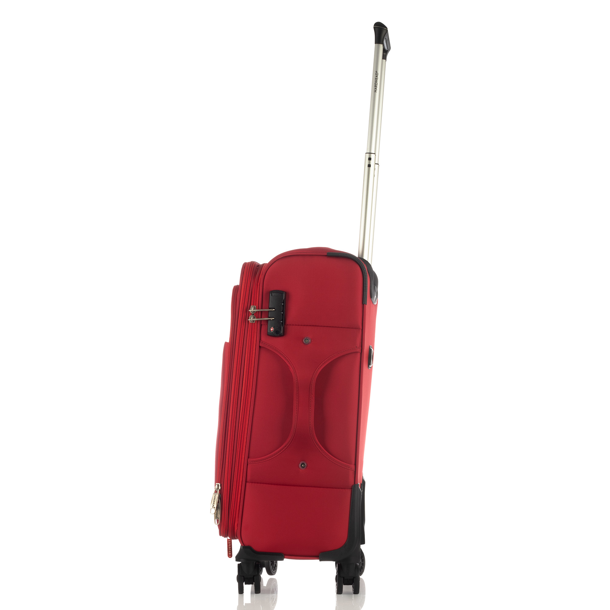 Foto 4 pulgar | Maleta De Viaje Suave De Tela Original Nueva Hardhead In Heaven Rojo Equipaje De 20 Pulgadas Cabina