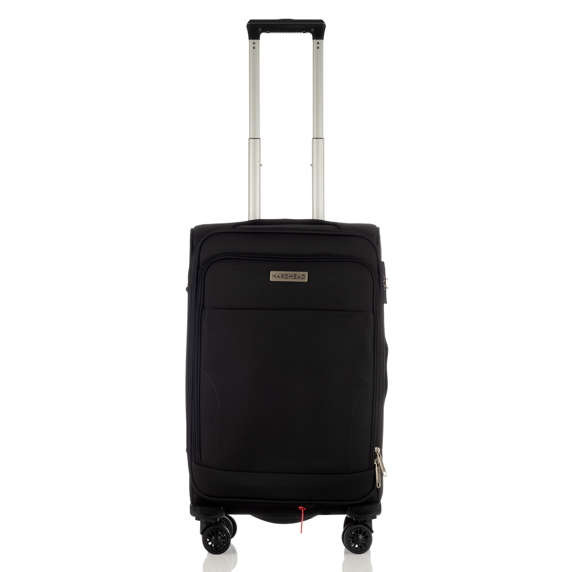Maleta De Viaje Suave De Tela Original Nueva Hardhead In Heaven Negro Equipaje De 20 Pulgadas Cabina