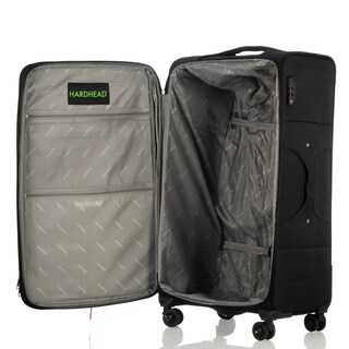 Foto 6 | Maleta De Viaje Suave De Tela Original Nueva Hardhead In Heaven Negro Equipaje De 20 Pulgadas Cabina