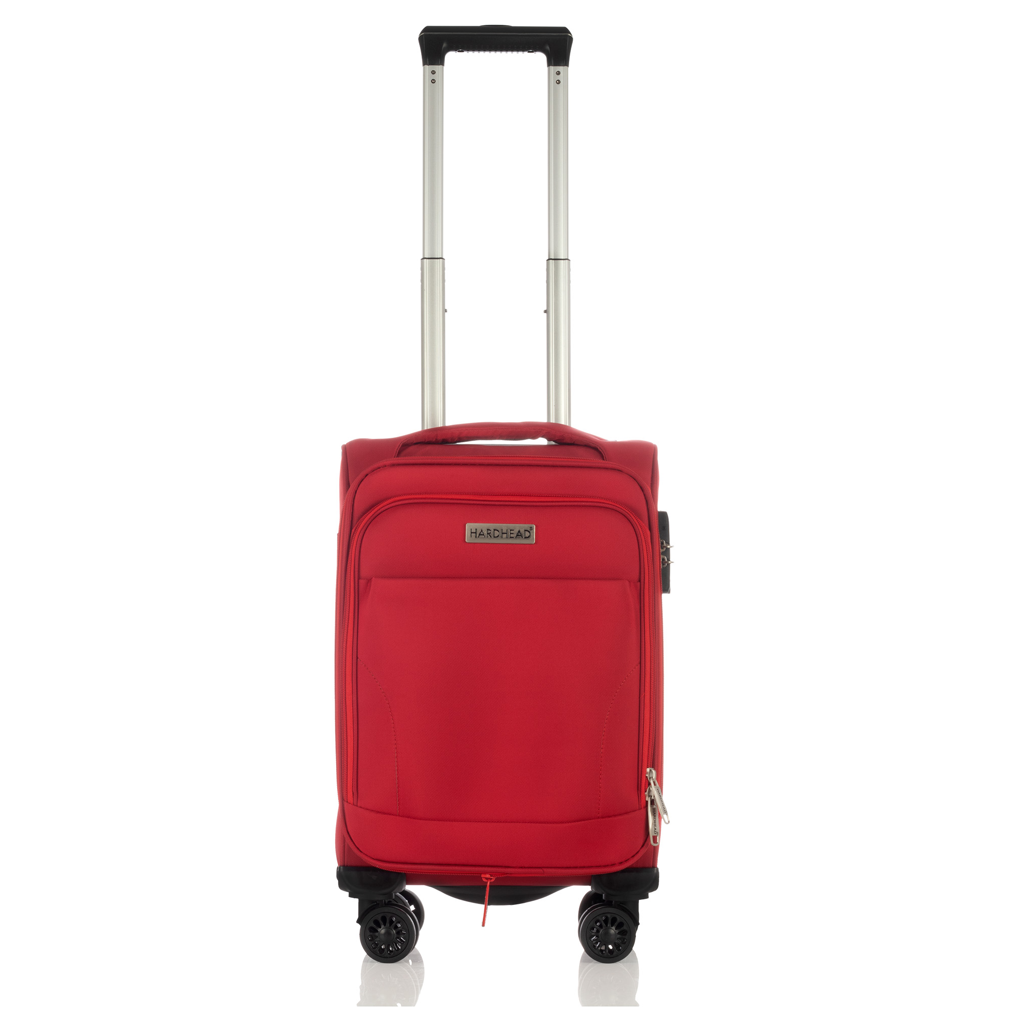 Maleta De Viaje Suave De Tela Original Nueva Hardhead In Heaven Rojo Equipaje De 18 Pulgadas Cabina