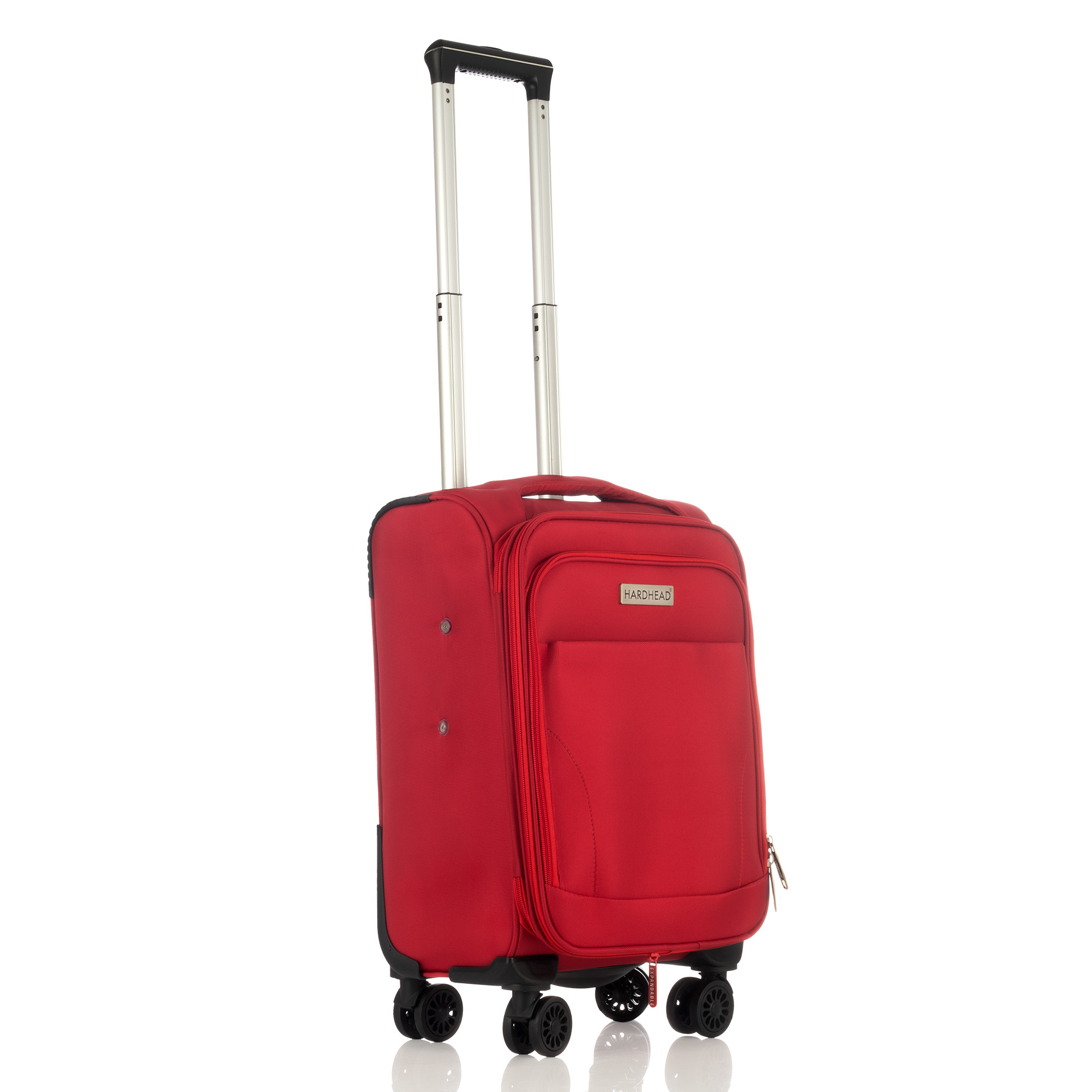 Foto 2 | Maleta De Viaje Suave De Tela Original Nueva Hardhead In Heaven Rojo Equipaje De 18 Pulgadas Cabina