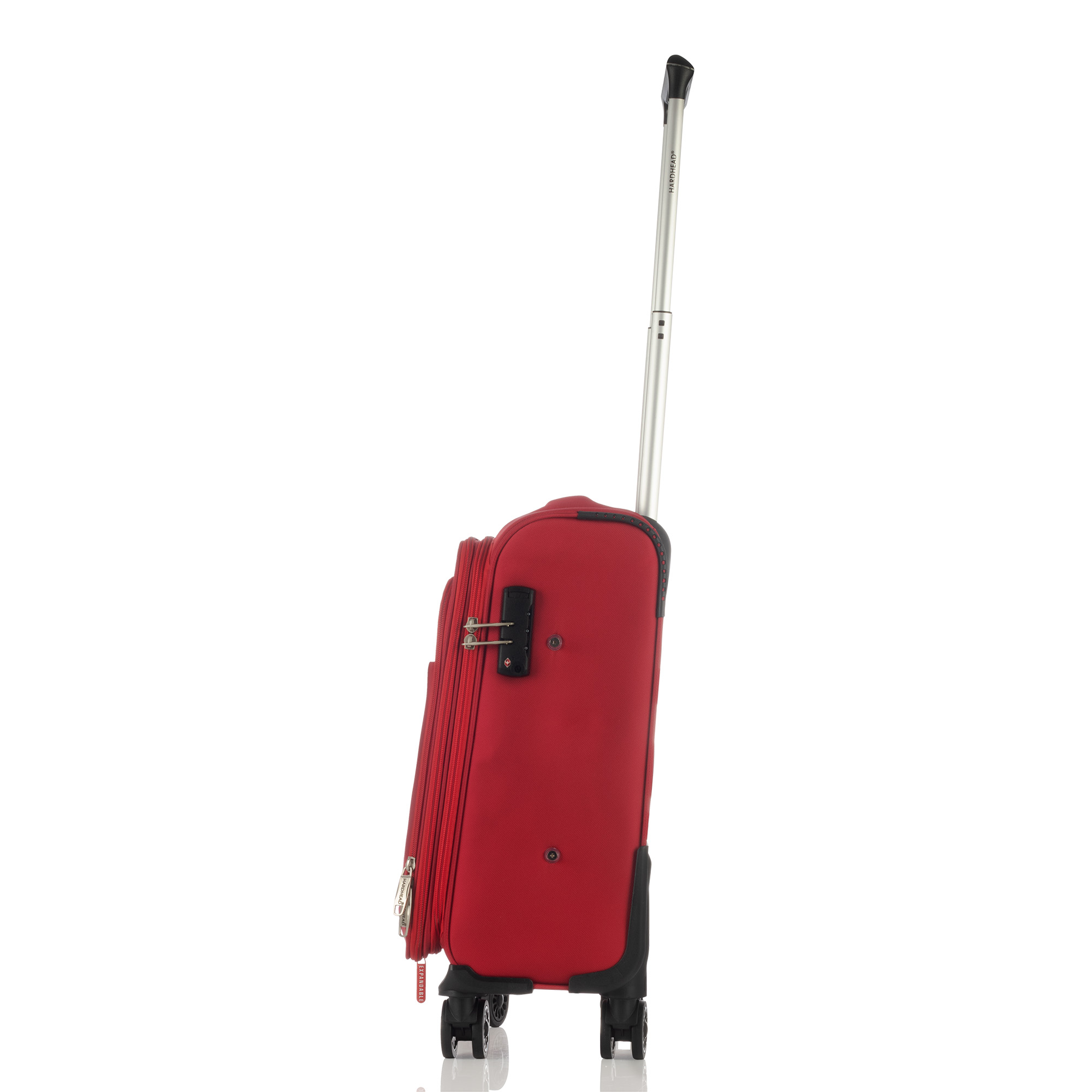 Foto 4 pulgar | Maleta De Viaje Suave De Tela Original Nueva Hardhead In Heaven Rojo Equipaje De 18 Pulgadas Cabina